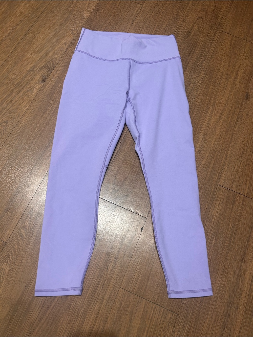 Fabletics Define PowerHold High-Waisted 7/8 Lilac Purple Leggings